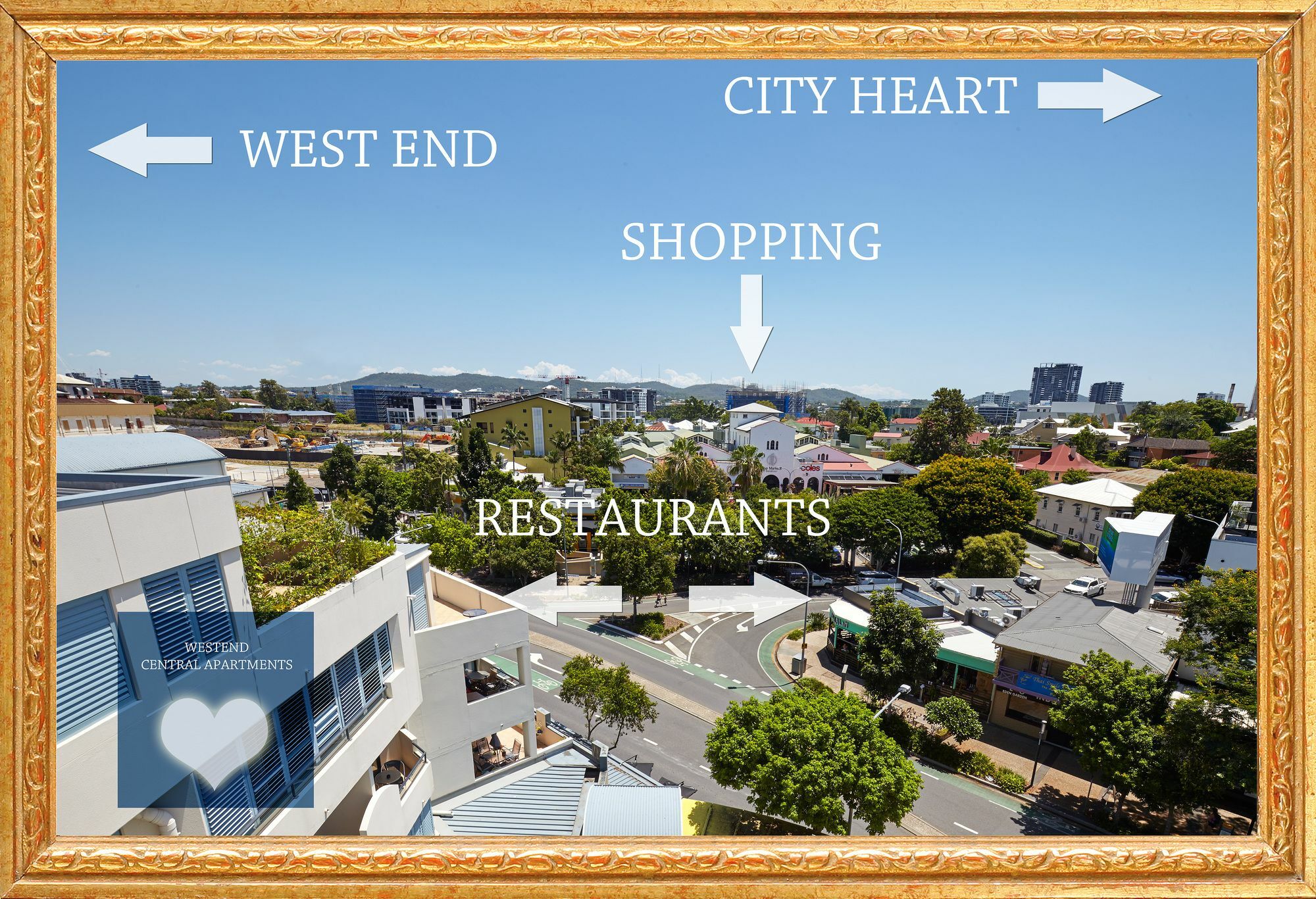 West End Central Apartments Brisbane Esterno foto