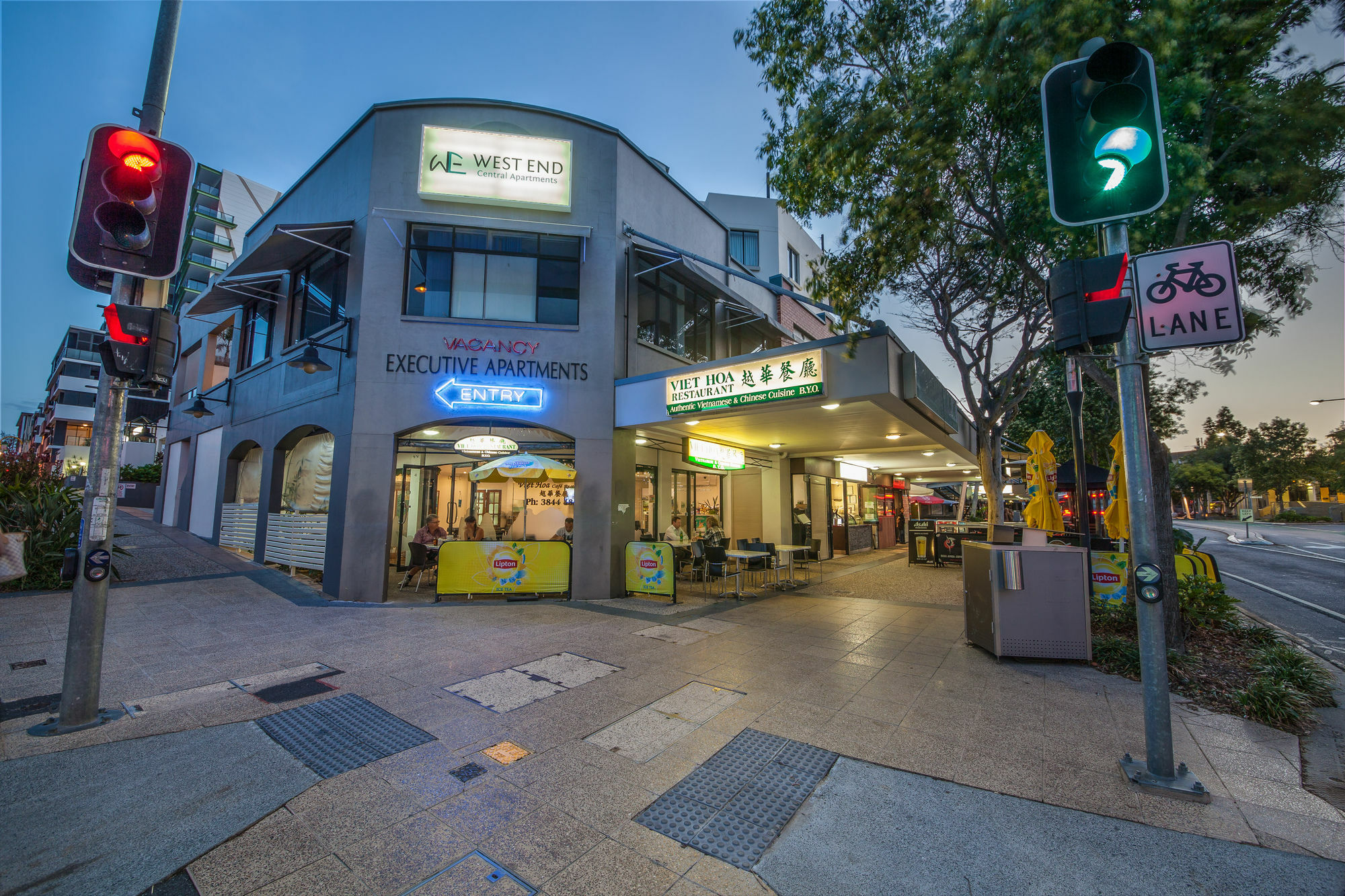 West End Central Apartments Brisbane Esterno foto
